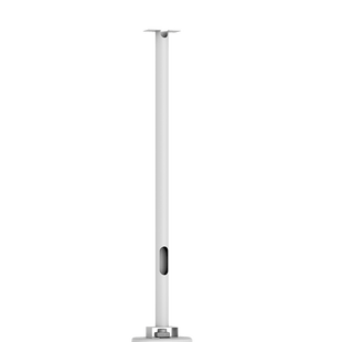 Barra de Extensión para Cámaras de Estacionamiento / 800 mm Longitud / SPCC / Salida de Cable / Ajuste de Altura / Hikvision White