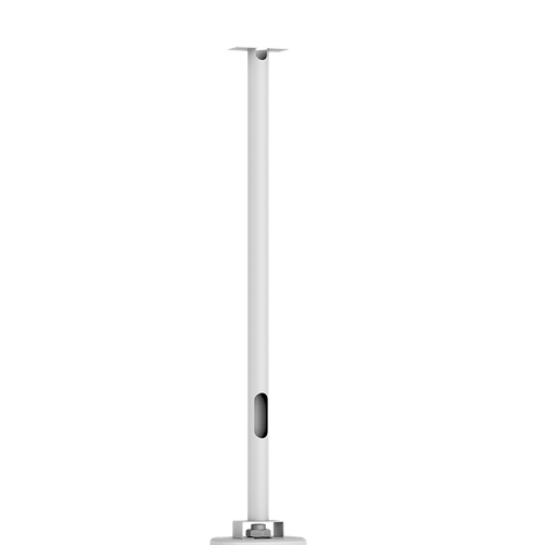 Barra de Extensión para Cámaras de Estacionamiento / 800 mm Longitud / SPCC / Salida de Cable / Ajuste de Altura / Hikvision White