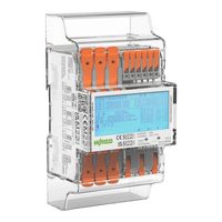 KIT DE MEDICIÓN DE ENERGÍA PARA 65A / 3x230-400 V / Modbus-M-Bus / Push-in CAGE CLAMP® / Display LCD Iluminado / Bluetooth® / Clase B / IP51-IP20