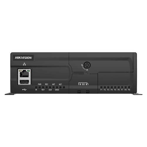 NVR Móvil de 8 Canales de 2 Megapixel / 8 Puertos PoE / 1 Bahía de Disco Duro / Incluye Modulo GPS