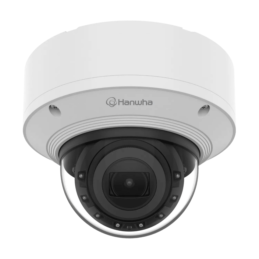 Cámara IP Domo Antivandálica 5MP para interior / Fácil Instalación / Lente Motorizado 3.6 - 9.4mm / IR 50M / WDR 150db / H.265 & WiseStream II