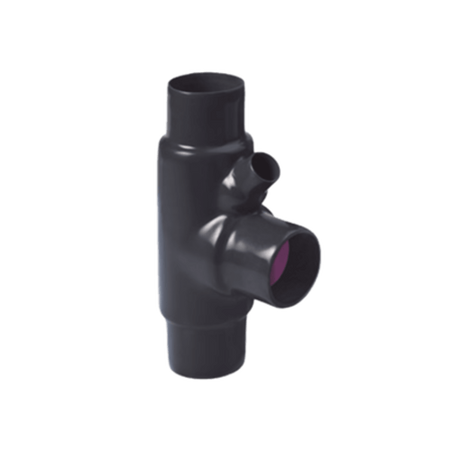 Sello Macho-Hembra de 1 1/4" (32 mm) de Aluminio con Recubrimiento Exterior de PVC y Interior de Uretano.