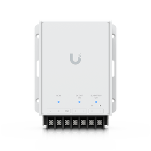Fuente de Alimentación de 12V con Soporte para Batería de Respaldo SLA Opcional, Compatible con UniFi Retrofit Hub