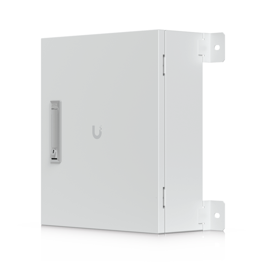 Gabinete de Conexión para Interior y Exterior Compatible con UniFi Access Hubs, Switches y Accesorios