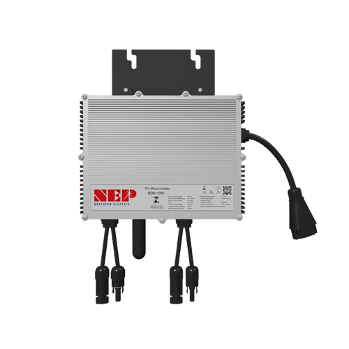 Microinversor 1 Kw, 127 Vca, para Interconexión a Red Eléctrica con WIFI, IP67, Conexión para Cable Troncal, Para 2 Módulos de Hasta 750 W