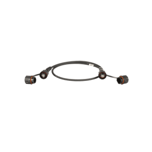 Patch Cord Cat6A IndustrialNet, Blindado S/FTP, Con Plug Industrial y Tapa en Cada Extremo, 2 Metros