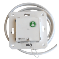 Módulo Asistencial de Empotrar IP67 / Material ABS Antimicrobiano / Botón Cancelación / Indicador Luminoso de Alarma y Presencia / RS485 / Compatible Cajas Europeas y Americanas