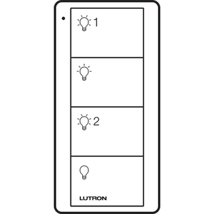 Control PICO 4 botones, 2 grupos, complemente con un atenuador o switch on/off