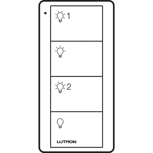 Control PICO 4 botones, 2 grupos, complemente con un atenuador o switch on/off