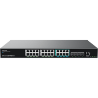Switch PoE Multigigabit Capa 3 / 24 Puertos Ethernet PoE (16x 1G, 8x 2.5G)/ 4 Puertos SFP+ / PoE++ Dinámico / IPv6 e IPv4 / VLAN Avanzada / QoS / Stacking hasta 4 Dispositivos / Administración Web y CLI
