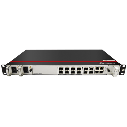 OLT GPON OptiXAccess 8 Puertos con Módulos C+, 4 Puertos Uplink (10GE/GE), Hasta 1024 ONTs, 2 Fuentes de Alimentación AC, 1 UR