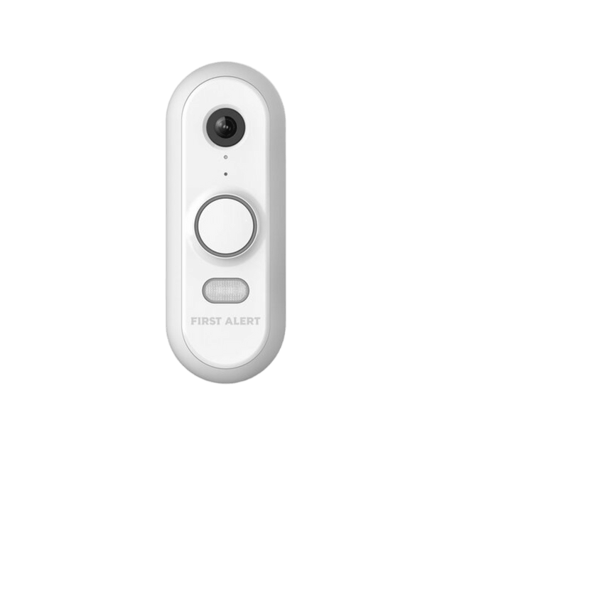 Videoportero HD de Alta Resolución / Detección Avanzada de Eventos / Cámara 5 Megapíxeles con WDR / Audio Interactivo Bidireccional / Wi-Fi de Doble Banda / Visión Nocturna en Color / Compatible con Resideo Total Connect