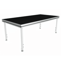 Tarima modular para escenario | 2 metros x 1 metro | aluminio