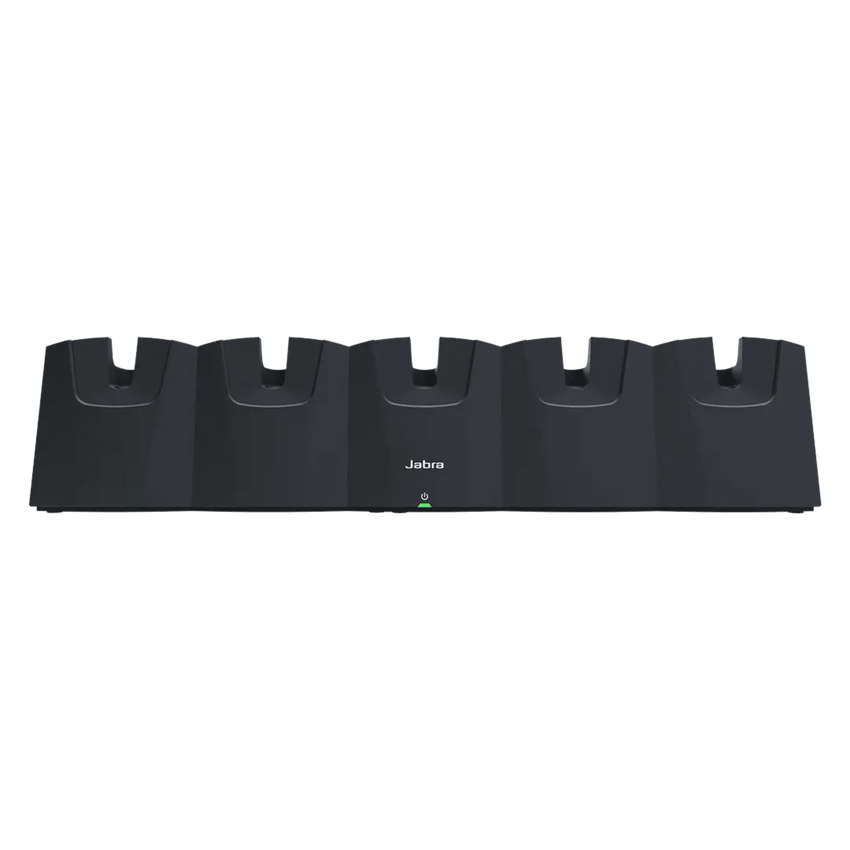 Estación de Carga / 5 Bays / Para Headset Perform 45 / Actualización Firmware USB / LED Indicadores / Rack 19 pulgadas / 2 Años Garantía