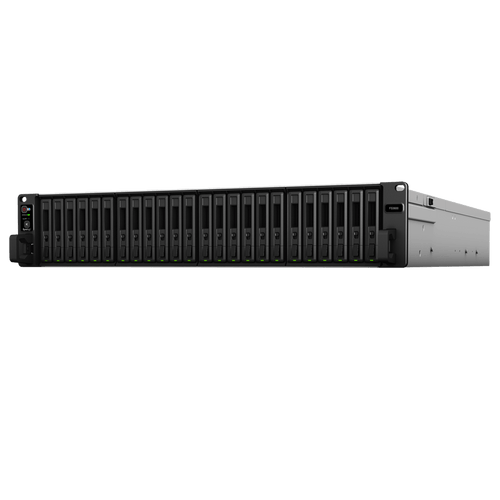 NAS Todo Flash FlashStation FS3600 | 24 Receptáculos | Intel Xeon D-1567 12 Núcleos | 16 GB RAM (Ampliable a 128 GB) | 195,000 IOPS Escritura Aleatoria iSCSI 4K | 10 GbE | Compatible con Virtualización | Protección de Datos Int