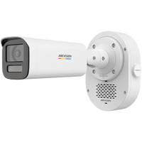 [SoundMax] Cámara Bullet TurboHD 2 Megapixel / ColorVu / Audio Bidireccional / Sirena Integrada / Luz Dual 60m IR + 60m Luz Blanca / Exterior IP67 / Alarma Audible y Estroboscópica / 90° de Visión