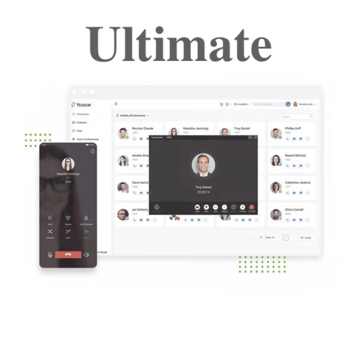 Extensión anual de usuario para conmutador en nube Yeastar Ultimate Edition