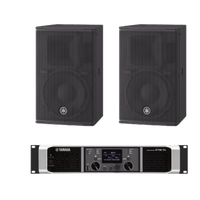 Kit Refuerzo Sonoro | Incluye 2 Bocinas CHR10 y 1 Amplificador PX5 | Ideal para Aplicaciones de Música en Primer Plano
