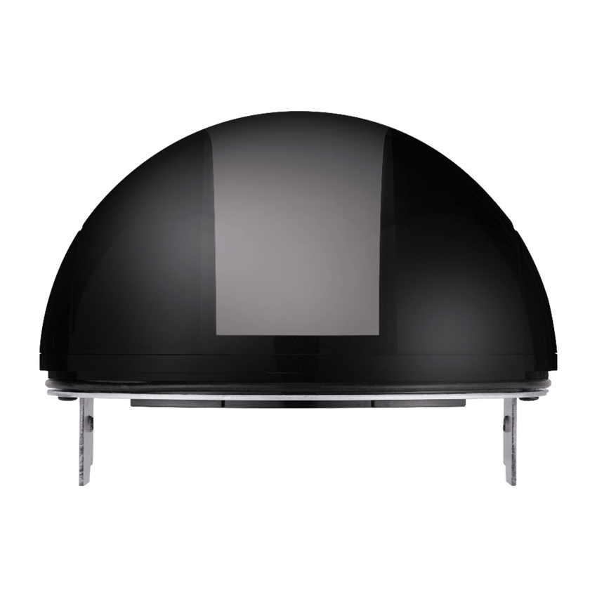 Cubierta de Domo Ahumado SPB-PTZ85W / Aluminio Blanco RAL 9003 / Compatible PTZ PLUS Hanwha Vision / Diámetro 158 mm (6.2 in) / Peso 204 g