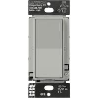 (RadioRa3) Apagador Sunnata color blanco para linea Radio Ra3, 8A de iluminacion, 5.8A Motor