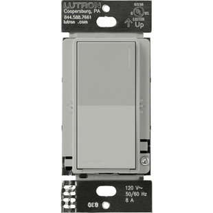 (RadioRa3) Apagador Sunnata color blanco para linea Radio Ra3, 8A de iluminacion, 5.8A Motor