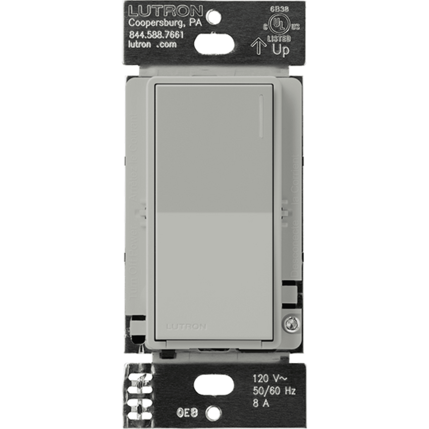 (RadioRa3) Apagador Sunnata color blanco para linea Radio Ra3, 8A de iluminacion, 5.8A Motor