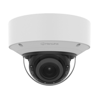 Cámara Domo 4K con IA, Antivandalica / Lente Motorizado de 4.4 a 9.3mm / P-Iris, WDR 120dB / Ranura SD / Conteo de personas y Vehiculos