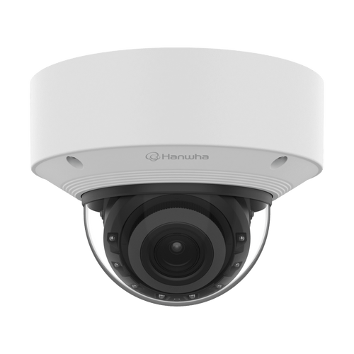 Cámara Domo 4K con IA, Antivandalica / Lente Motorizado de 4.4 a 9.3mm / P-Iris, WDR 120dB / Ranura SD / Conteo de personas y Vehiculos