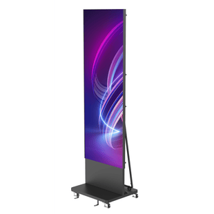 Poster LED de Piso / Pixel Pitch 1.8 mm / Modular (Puede Crecer con Mas Posters) / Case para Transporte / Uso en Interior / Calidad de Video Destacada