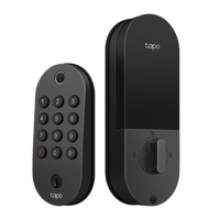 Cerradura Inteligente Wi-Fi / Deadbolt / 6 Métodos Desbloqueo / Reconocimiento Huella <0.5s / 100 Huellas + 200 PINs / BHMA Grado 3 / IP54 Exterior / Batería 7800 mAh / Alexa-Google-SmartThings