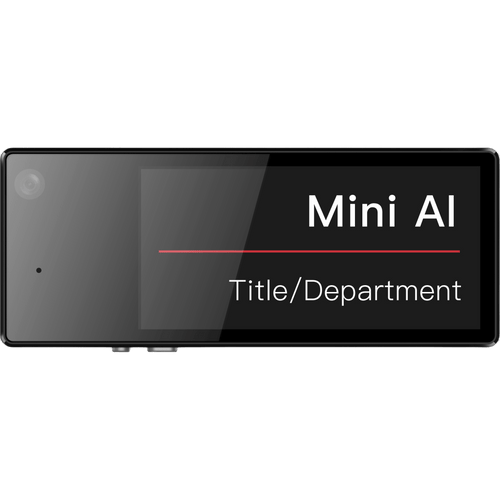 Body Camera en placa de identificación / Grabación 1600 * 1200p / Pantalla de tinta 2.13 in / Memoria Interna 64GB / Wi-Fi