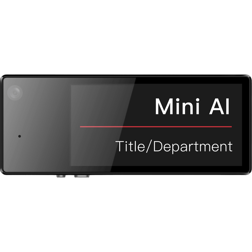 Body Camera en placa de identificación / Grabación 1600 * 1200p / Pantalla de tinta 2.13 in / Memoria Interna 64GB / Wi-Fi