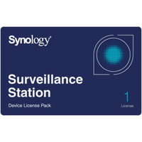 Licencia de Dispositivos de Vigilancia Synology | Paquete de 1 Licencia | Compatibilidad con Cámaras IP, Módulos de E/S, Altavoces IP | Gestión Centralizada CMS | Licencias Predeterminadas Incluidas.