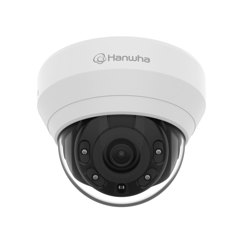 Cámara IP Tipo Domo Interior 4 Megapíxel / Lente 2.8mm / IR 20M / WDR 120db / H.265 & WiseStream / Micrófono Interconstruido