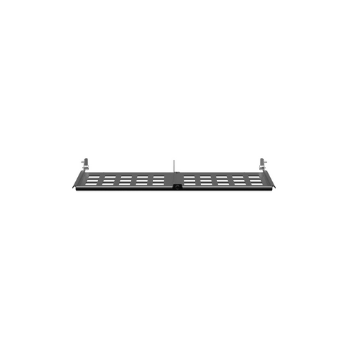 Organizador de Holgura para Cable de Fibra Óptica, Uso con Paneles HD Flex de 1 UR, Color Negro