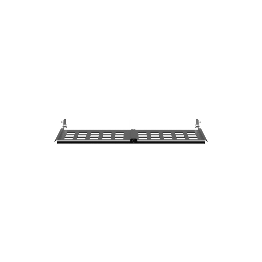 Organizador de Holgura para Cable de Fibra Óptica, Uso con Paneles HD Flex de 1 UR, Color Negro