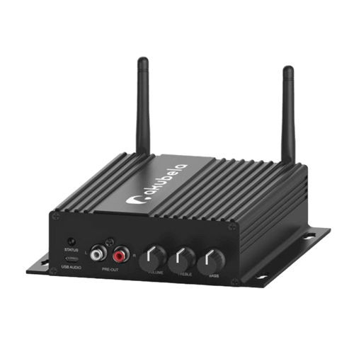 Amplificador Inteligente / 2 Salidas 50W 4-8 Ohm / Entrada RCA y Fibra Optica