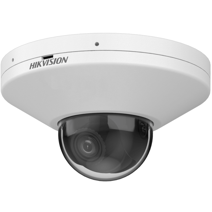 [Hik AI] Mini Domo IP 4 Megapixel / Lente 2 mm / Ideal para Elevadores / Diseño Compacto / ColorVu / 2 Micrófonos Integrados / Interior / ACUSENSE / Captura Facial / PoE / WDR 130 dB / ONVIF / Micro SD
