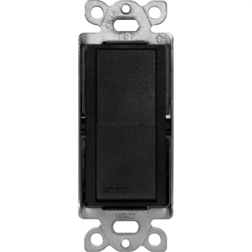 Tomacorriente, receptaculo convencional 120V, 15A, color negro.