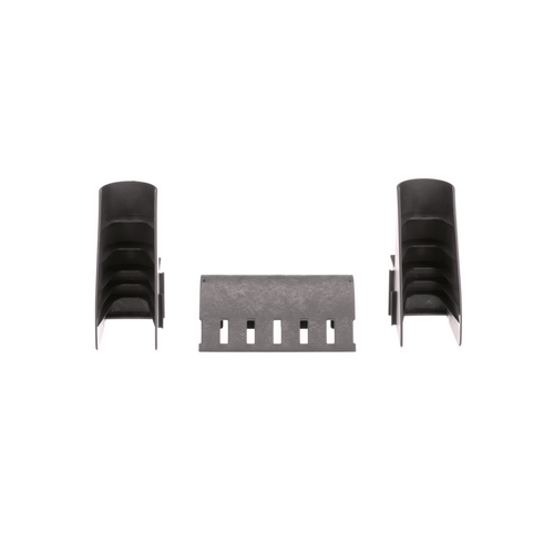 Kit de Bajada de Cables Para Charola Tipo Escalerilla, Con Control de Radio de Curvatura, Fabricado en Nylon 6.6, Color Negro