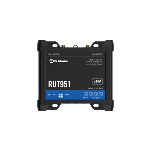 Router PoE 4G Industrial con VPNs Avanzadas / Dual SIM / Soporta eSIM / Gestión Remota (Opcional RMS)