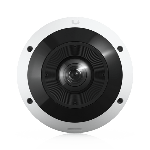 UniFi G6 Pro 360 – Cámara Panorámica 12 MP PoE, Resistente a la Intemperie y Antivandálica con Cobertura de 360°, Zoom, Giro e Inclinación Digitales, y Visión Infrarroja Inteligente