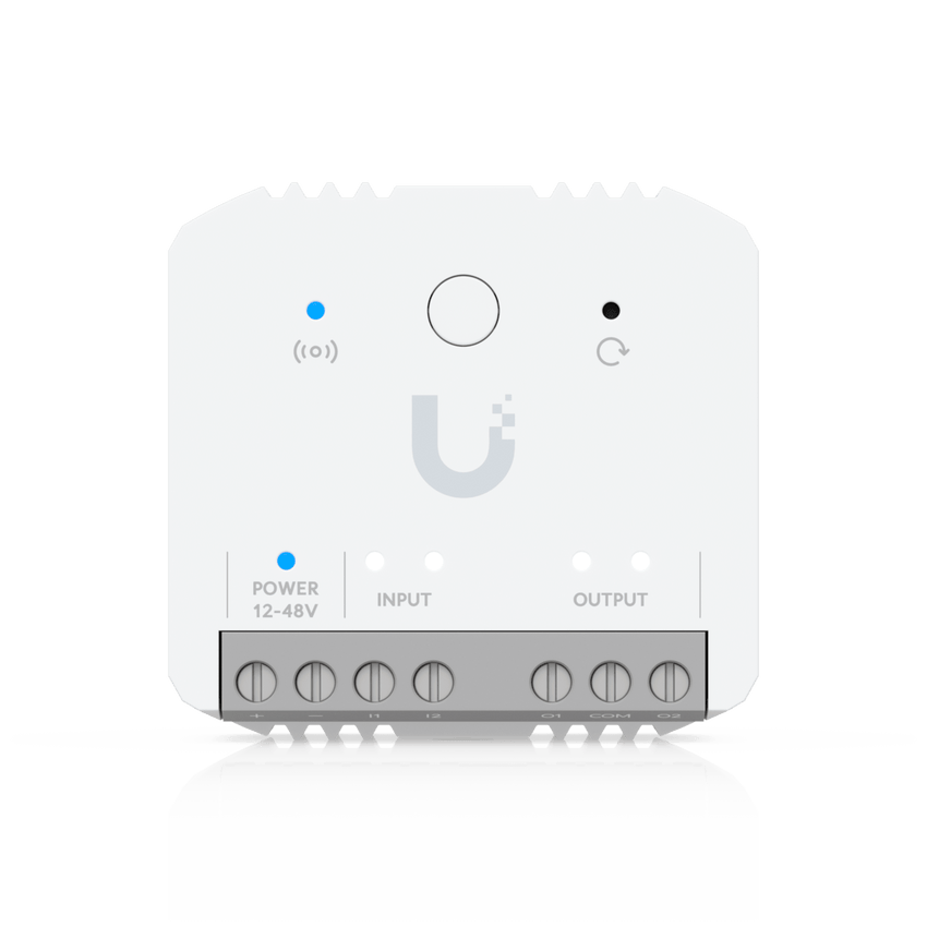 Relé Inteligente SuperLink / 10A Contacto Seco / 12-48Vcc / I/O Interfaces / Integración UniFi Protect / Alcance 2 km