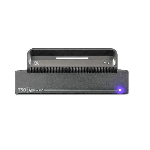 KIT Amplificador T50 y Streamer de Audio Modular MS.1 | PoE + USB-C | HDMI eARC + Óptica + RCA | Bluetooth LE Audio | WiFi | Control4-Crestron-Elan-RTI-URC-Savant-Lutron | AirPlay2-GoogleCast-SpotifyConnect