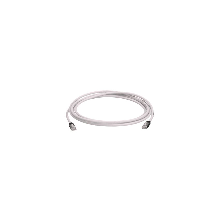 Patch Cord Cat6A, Blindado S/FTP, CM/LS0H, 2.5 Metros (8.20 Pies), Color Gris