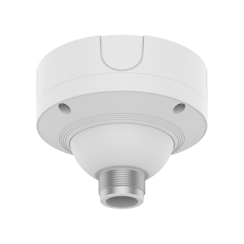 Montura Techo Base Giratoria SBP-180CMS / Aluminio Blanco RAL9003 / Diámetro 130 mm / Peso 970 g / Agujero Conduit 19.1 mm / Certificaciones FCC UL CE EAC