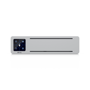 UniFi Protect AI Key / Analizador con inteligencia artificial para identificar eventos en grabaciones de cámaras UniFi / Búsqueda con lenguaje natural / hasta 1800 detecciones inteligentes por hora / 1 puerto GbE PoE++