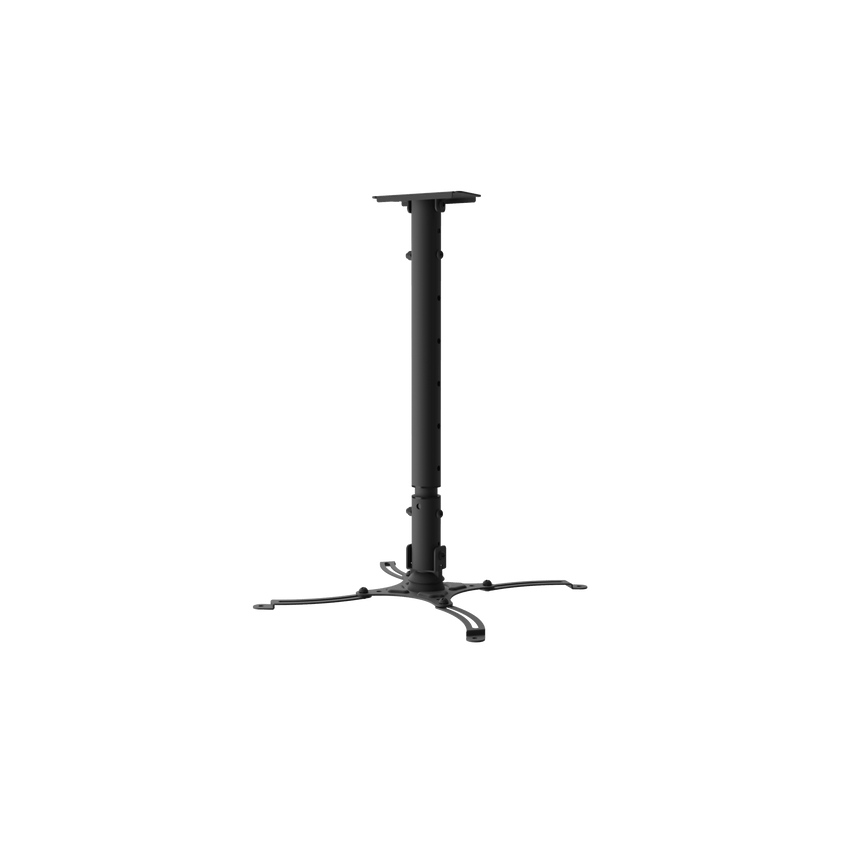 Soporte de Techo Universal Paramount PCM150 para Pantallas de 43" a 90"+ / Capacidad de Carga 150 lb (68 kg) / Ajuste Vertical 39.59" a 63.21" / Rotación 360° / Inclinación +20°/-5° / Montaje en Techos Planos