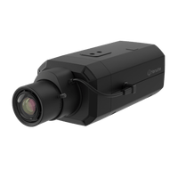 Cámara AI Box / 5 Megapíxeles (2560x1920) / Doble NPU Wisenet 9 / Inteligencia Artificial / Análisis Avanzado / extremeWDR 120 dB / PoE+12VDC / C-Mount-CS-Mount