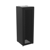 Gabinete de Telecomunicaciones ProLine S1, 600 mm de Ancho, 900 mm de Profundidad, 24 UR, Color Negro